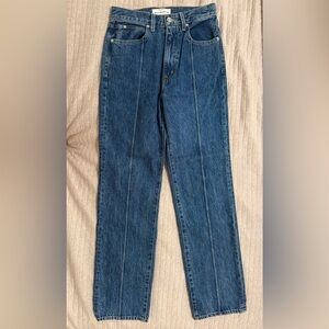 Slvrlake Blue Straight-Leg Jean